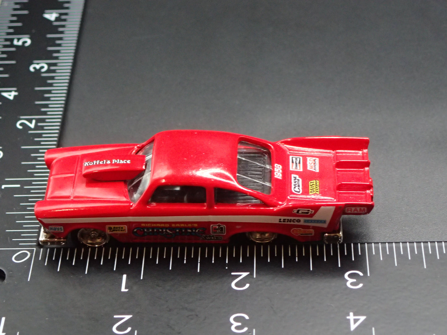 1958 58 PLYMOUTH FURY CHRISTINE NHRA 1:64 SCALE COLLECTIBLE DIECAST MODEL CAR