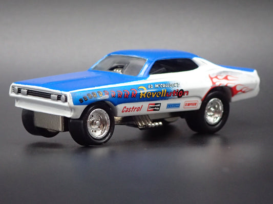 1972 72 PLYMOUTH DUSTER REVELLUTION 1/64 SCALE DIECAST MODEL CAR