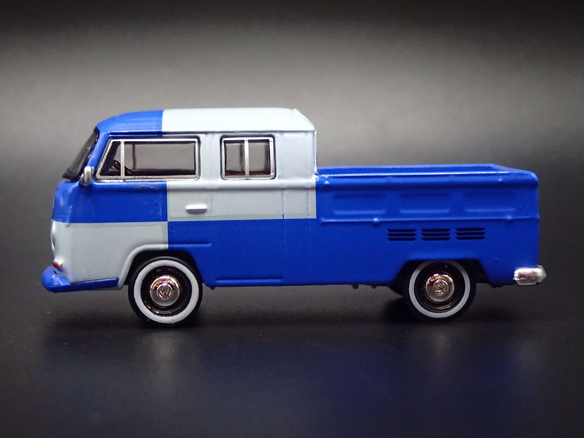 1967-1979 VW VOLKSWAGEN TYPE 2 DOUBLE CAB PICKUP 1/64 SCALE DIECAST MODEL CAR