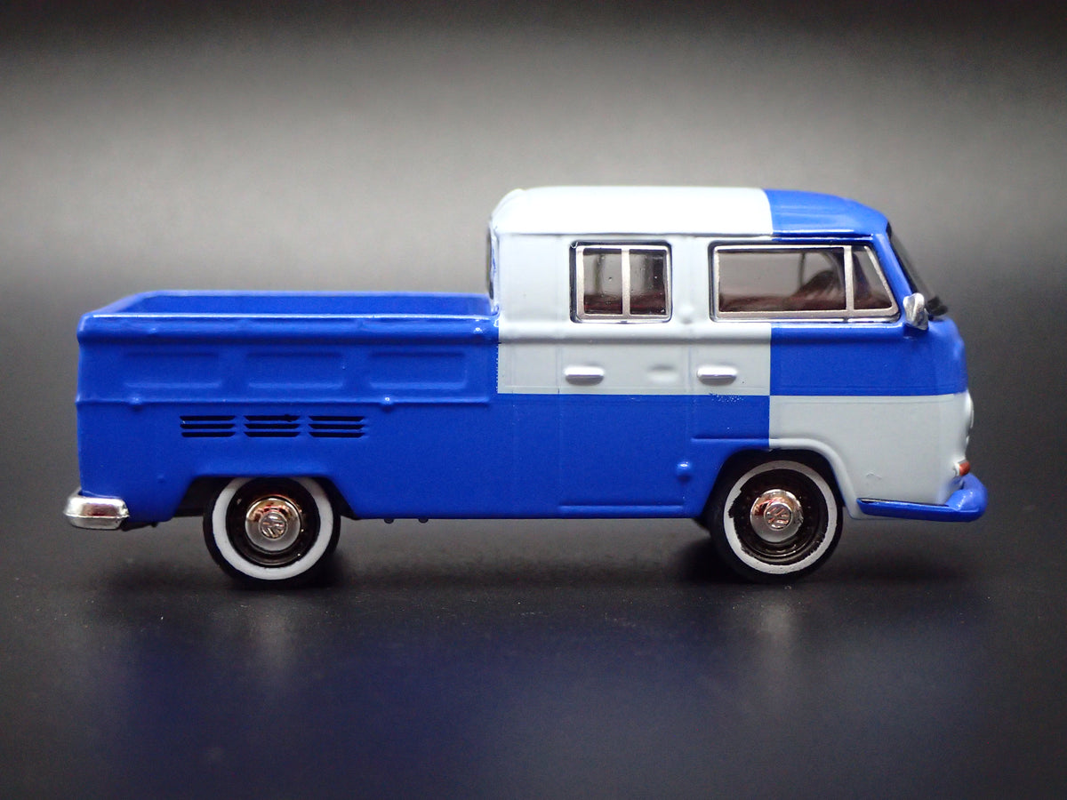 1967-1979 VW VOLKSWAGEN TYPE 2 DOUBLE CAB PICKUP 1/64 SCALE DIECAST MODEL CAR