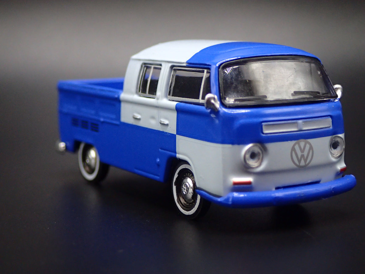 1967-1979 VW VOLKSWAGEN TYPE 2 DOUBLE CAB PICKUP 1/64 SCALE DIECAST MODEL CAR