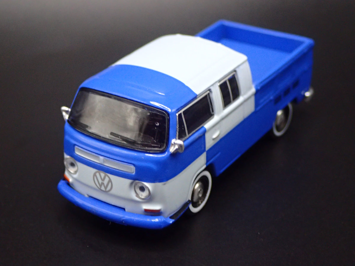 1967-1979 VW VOLKSWAGEN TYPE 2 DOUBLE CAB PICKUP 1/64 SCALE DIECAST MODEL CAR