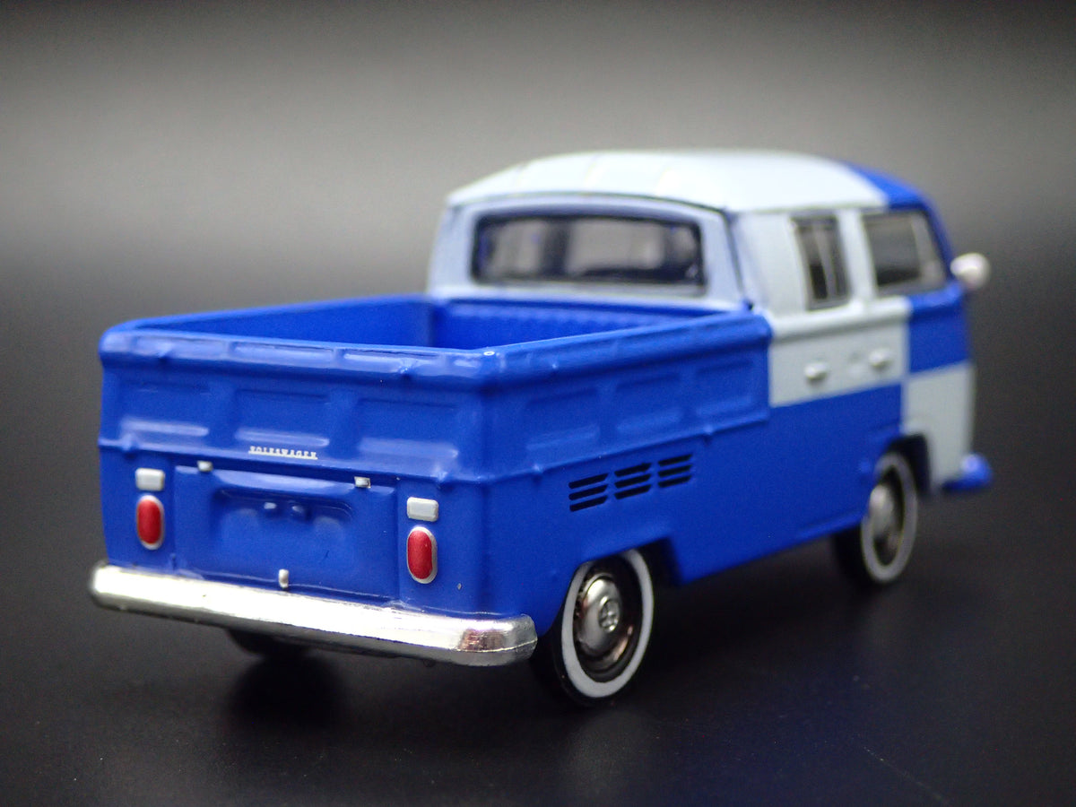 1967-1979 VW VOLKSWAGEN TYPE 2 DOUBLE CAB PICKUP 1/64 SCALE DIECAST MODEL CAR