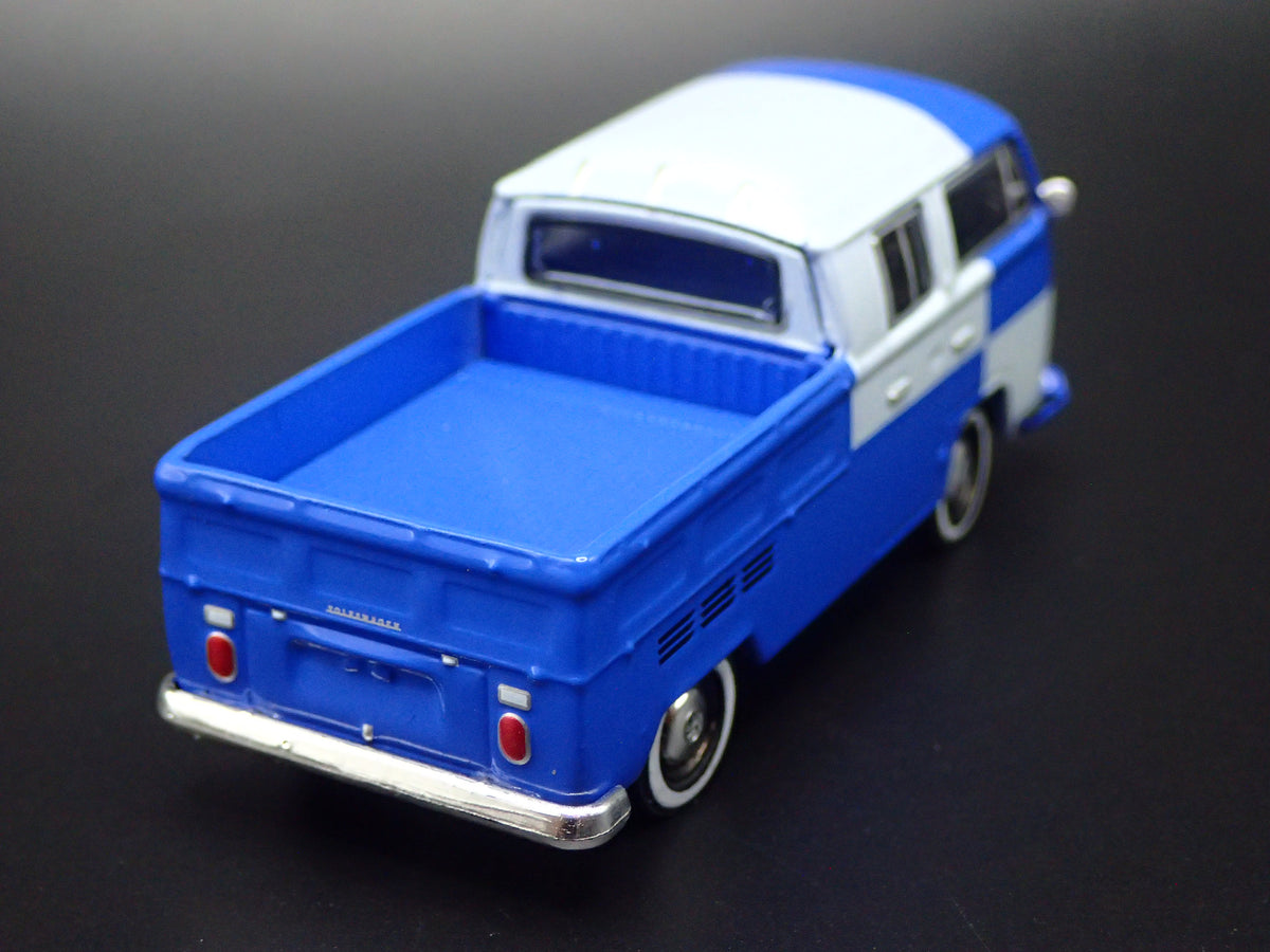 1967-1979 VW VOLKSWAGEN TYPE 2 DOUBLE CAB PICKUP 1/64 SCALE DIECAST MODEL CAR