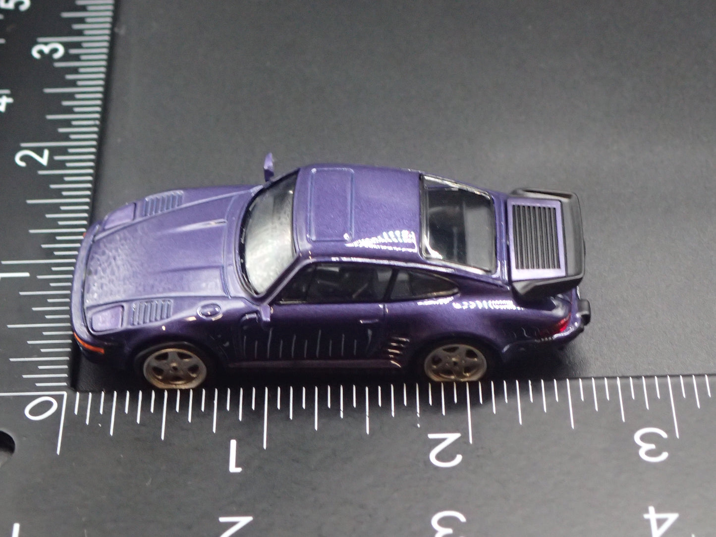 1983-1989 PORSCHE 911 CARRERA RUF BTR SLANTNOSE 1:64 SCALE DIECAST MODEL CAR