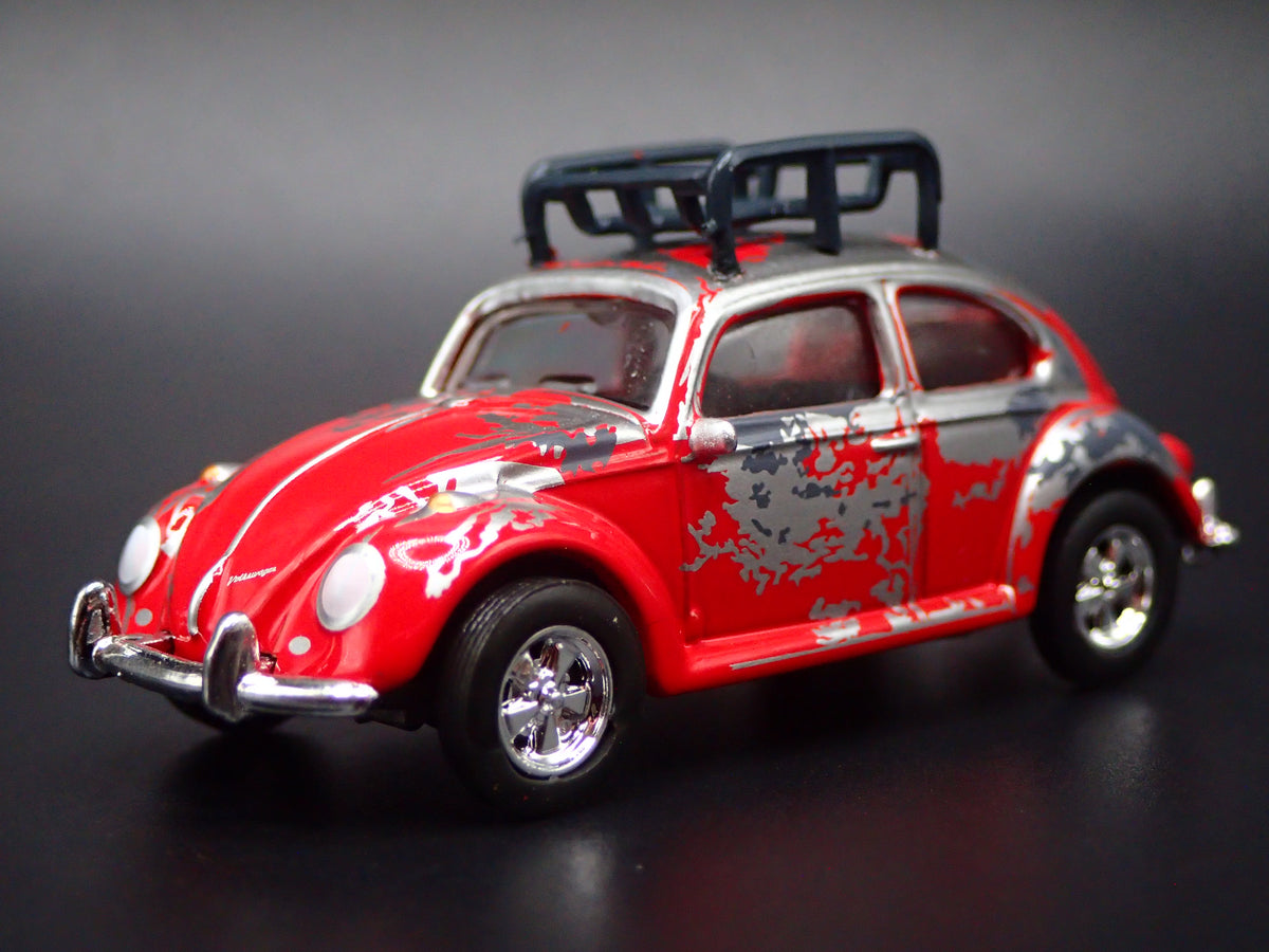 1960-1967 VW VOLKSWAGEN CLASSIC BEETLE BUG BARN FIND 1:64 SCALE DIECAST CAR
