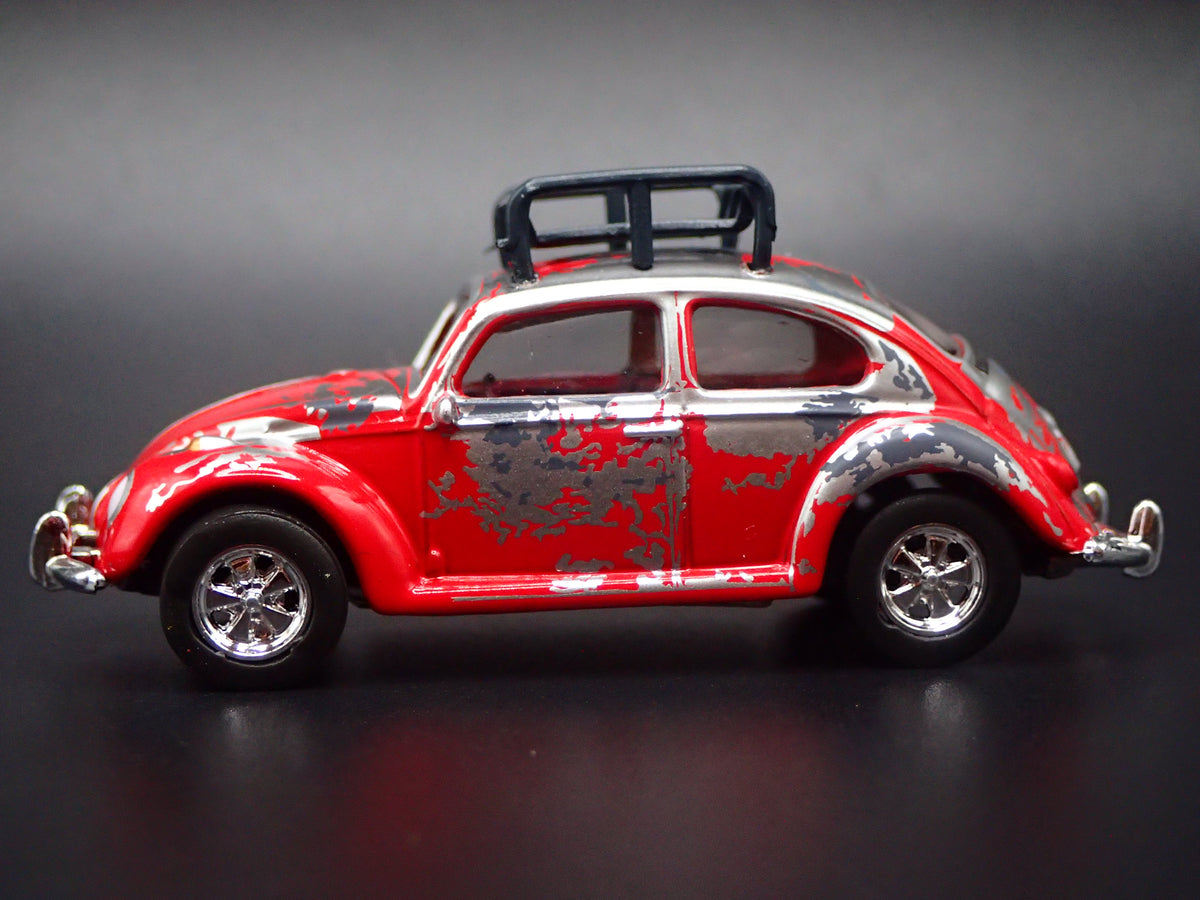 1960-1967 VW VOLKSWAGEN CLASSIC BEETLE BUG BARN FIND 1:64 SCALE DIECAST CAR