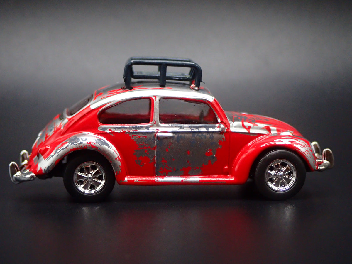 1960-1967 VW VOLKSWAGEN CLASSIC BEETLE BUG BARN FIND 1:64 SCALE DIECAST CAR