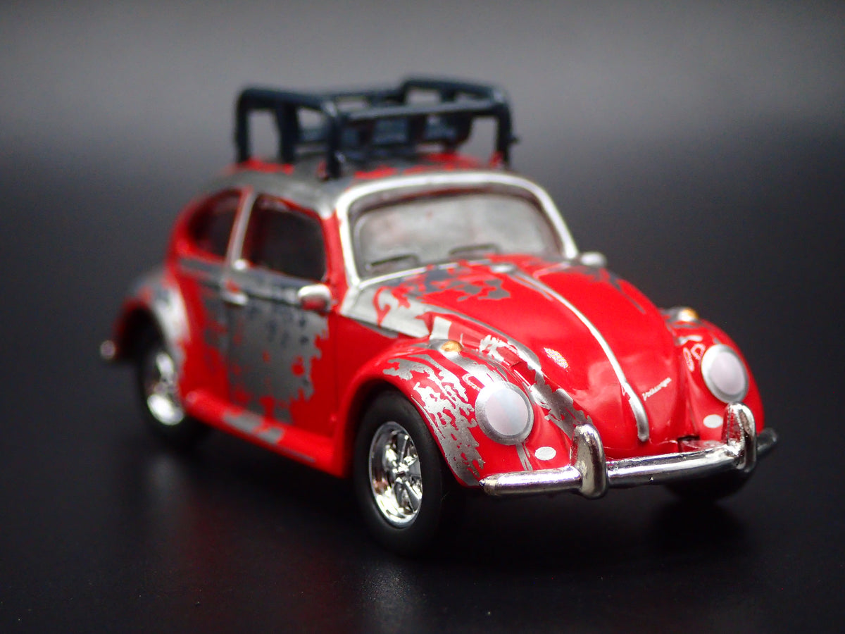 1960-1967 VW VOLKSWAGEN CLASSIC BEETLE BUG BARN FIND 1:64 SCALE DIECAST CAR