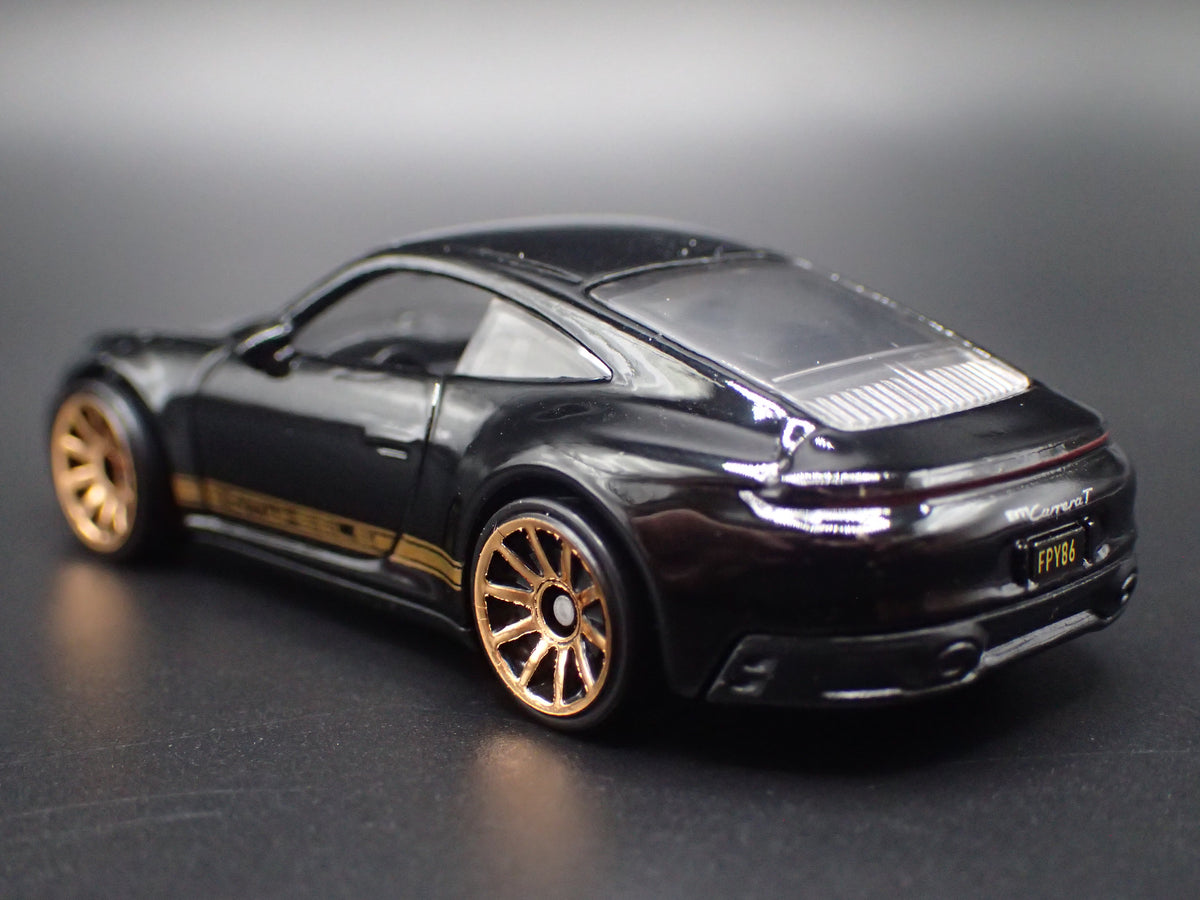 2017-2022 PORSCHE 911 CARRERA TOURING BLACK 1:64 SCALE DIORAMA DIECAST MODEL CAR