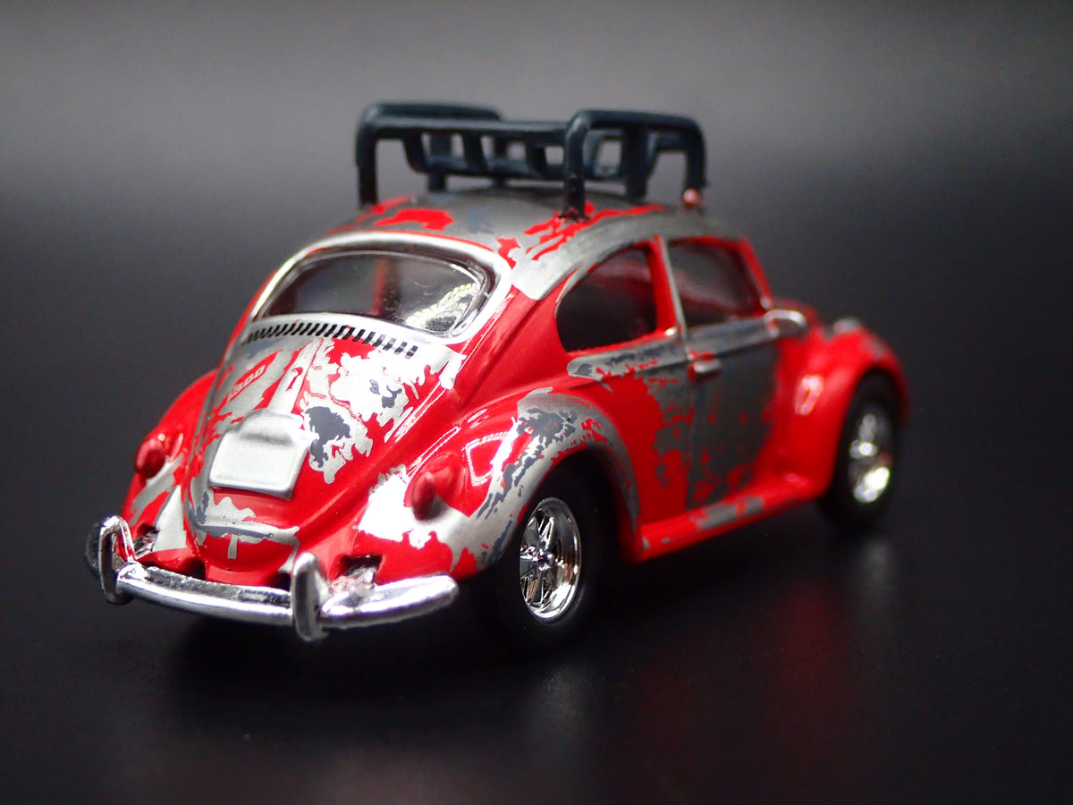 1960-1967 VW VOLKSWAGEN CLASSIC BEETLE BUG BARN FIND 1:64 SCALE DIECAST CAR