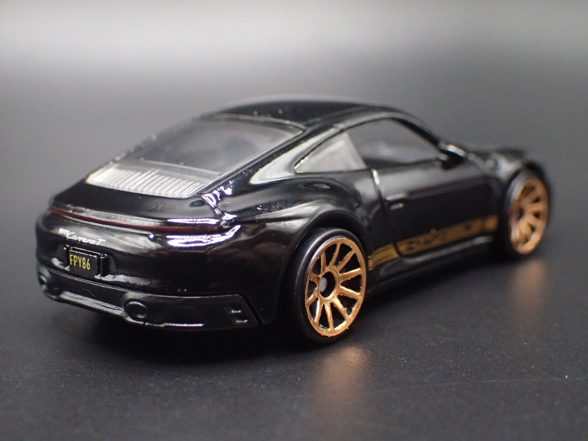 2017-2022 PORSCHE 911 CARRERA TOURING BLACK 1:64 SCALE DIORAMA DIECAST MODEL CAR