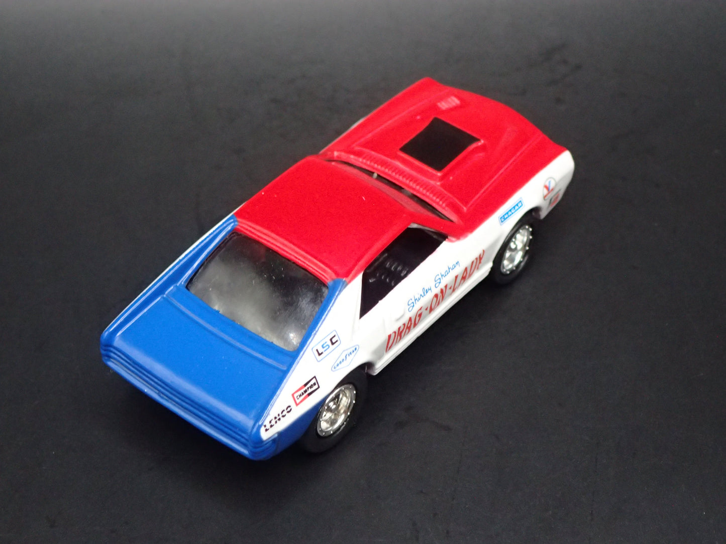 1969 69 AMC AMX DRAG ON LADY NHRA WHITE 1:64 SCALE COLLECTIBLE DIECAST MODEL CAR