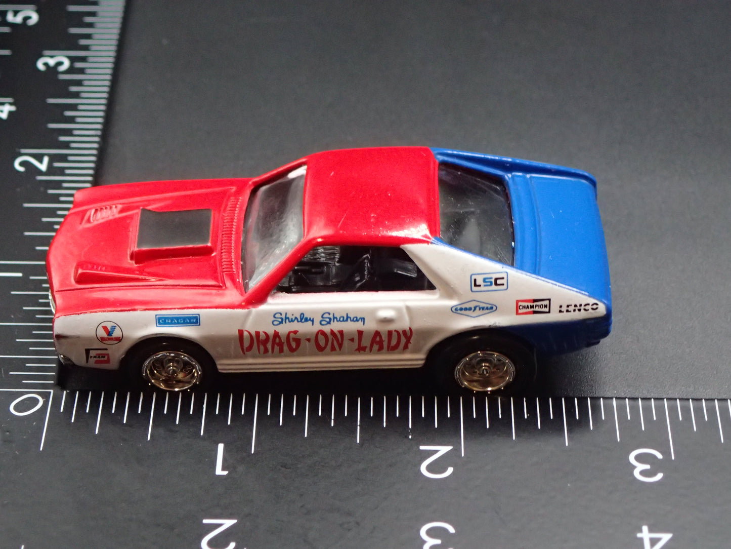 1969 69 AMC AMX DRAG ON LADY NHRA WHITE 1:64 SCALE COLLECTIBLE DIECAST MODEL CAR