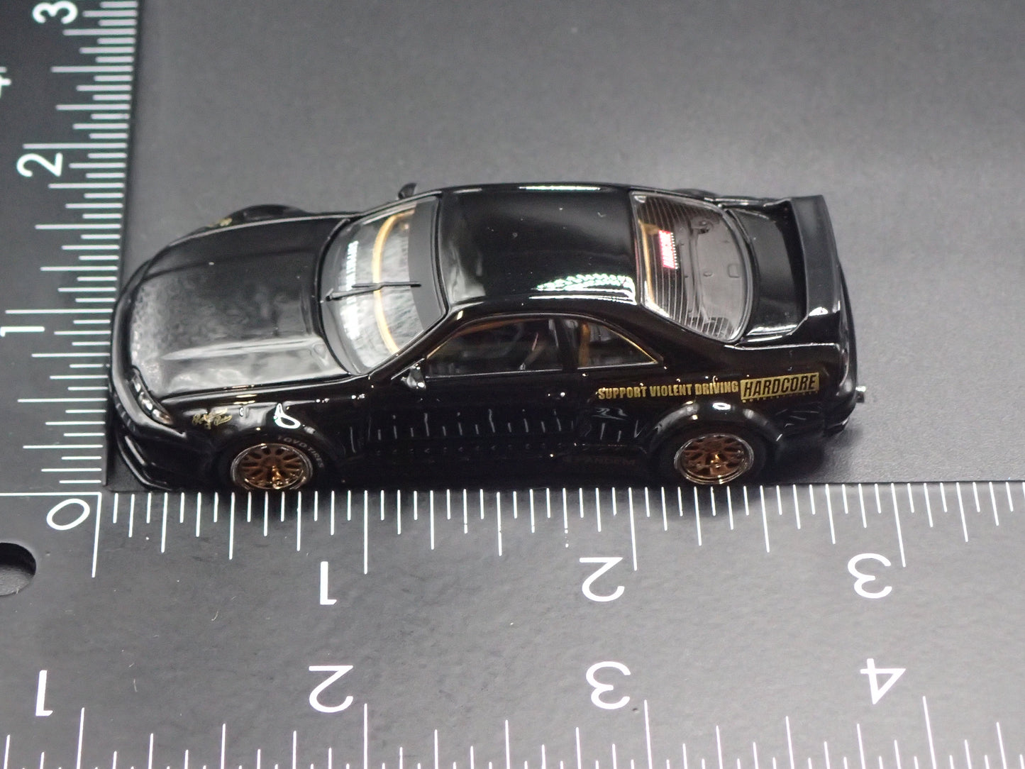 1993-1998 NISSAN SKYLINE GTR BCNR33 PANDEM ROCKET BUNNY 1:64 SCALE DIECAST MODEL CAR