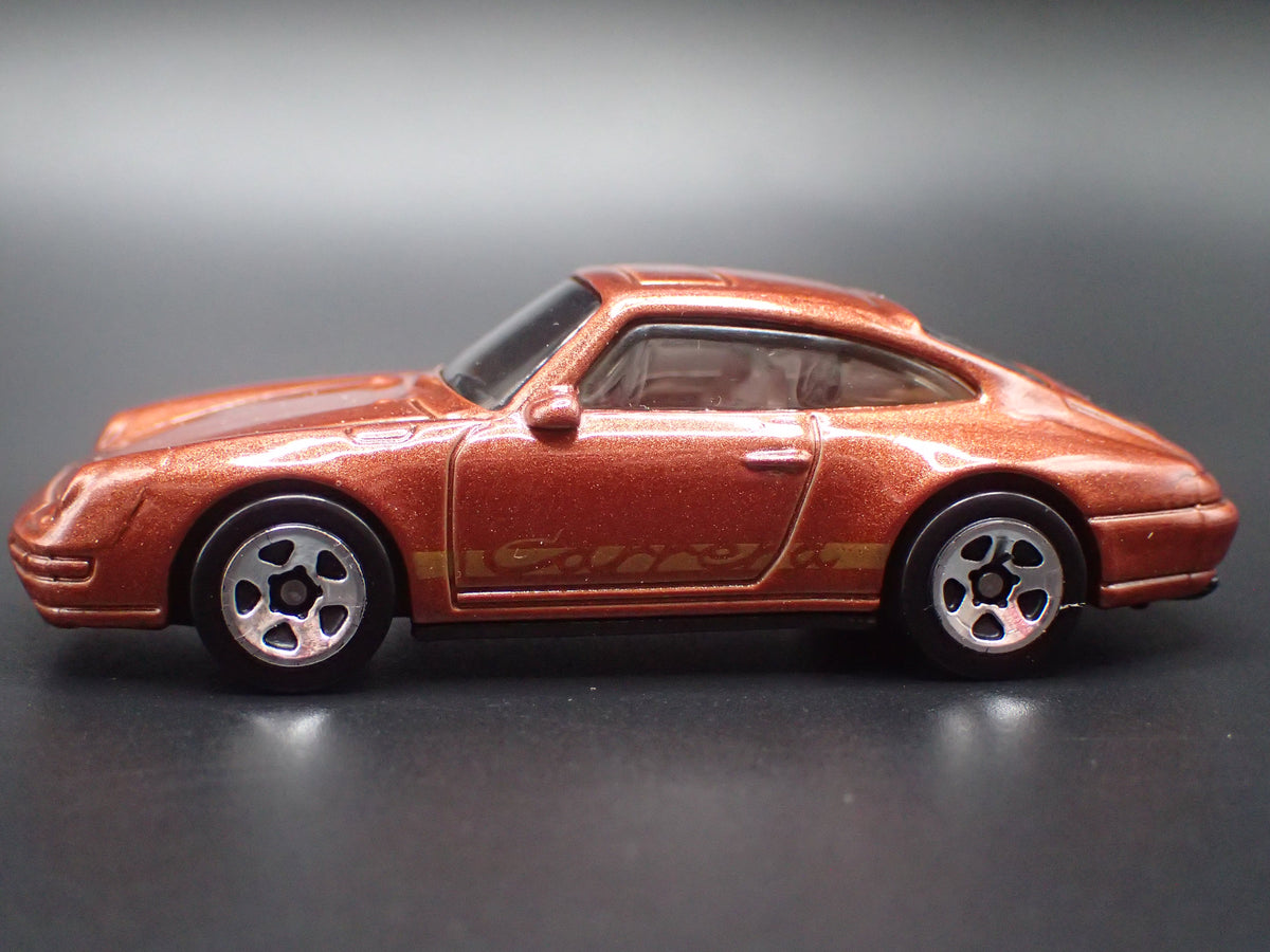 1993-1998 PORSCHE CARRERA 993 BROWN 1:64 SCALE COLLECTIBLE DIECAST MODEL CAR