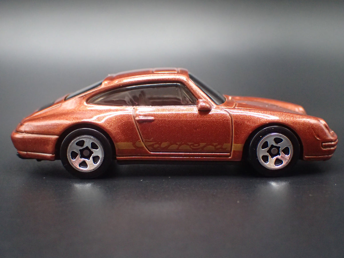 1993-1998 PORSCHE CARRERA 993 BROWN 1:64 SCALE COLLECTIBLE DIECAST MODEL CAR