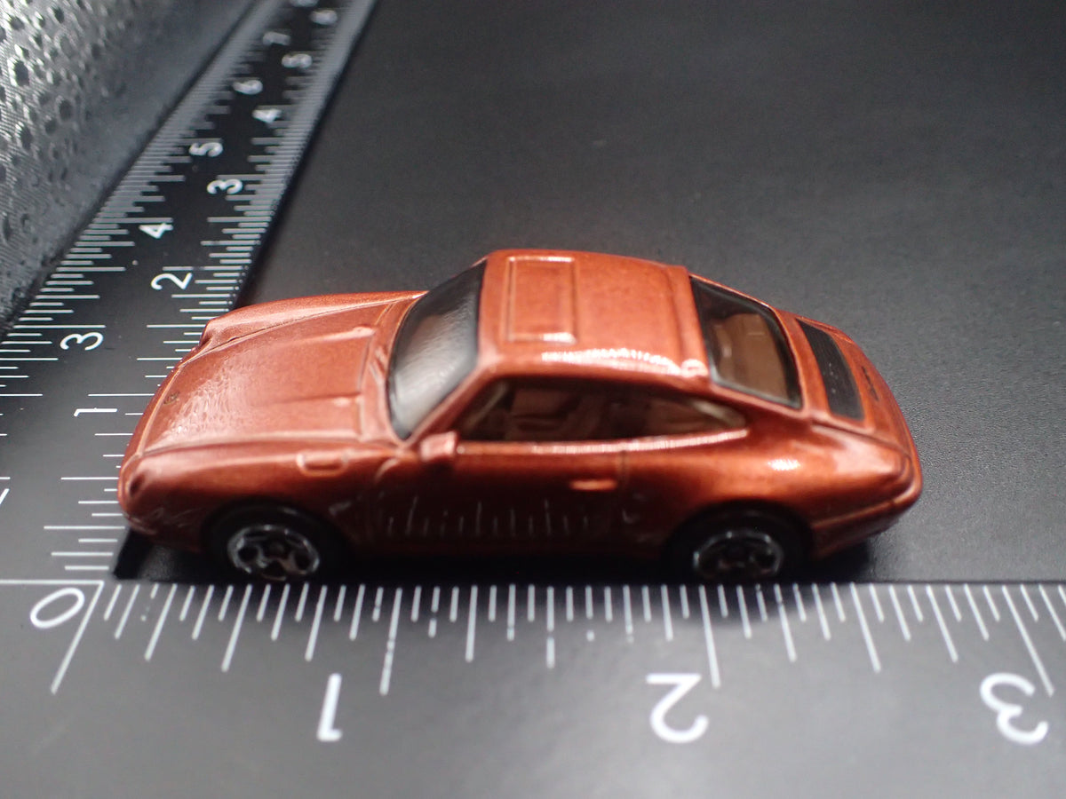 1993-1998 PORSCHE CARRERA 993 BROWN 1:64 SCALE COLLECTIBLE DIECAST MODEL CAR