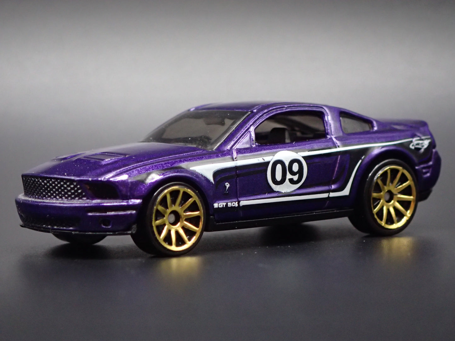 2007 07 FORD MUSTANG SHELBY GT500 PURPLE  1:64 SCALE COLLECTIBLE DIECAST MODEL CAR