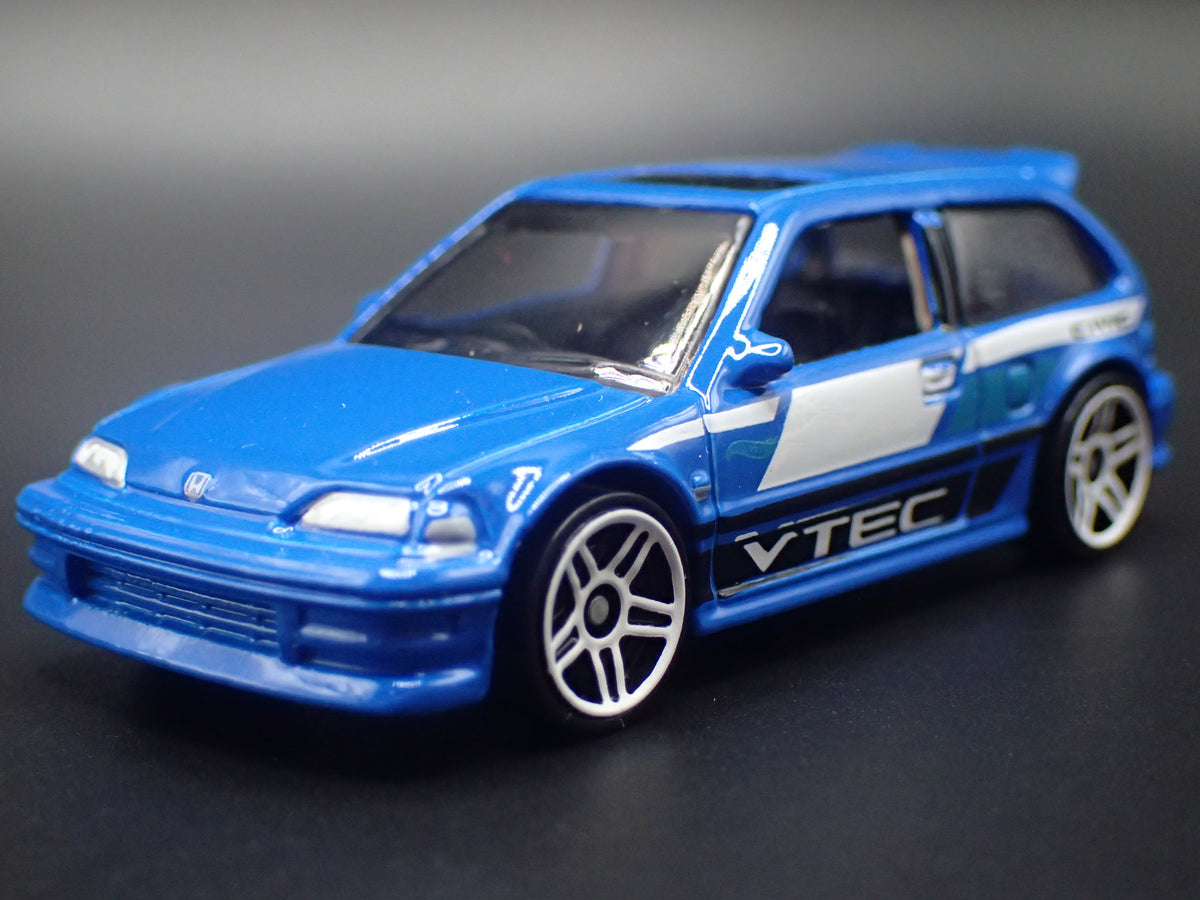 1987-1991 HONDA CIVIC EF HATCH 1:64 SCALE COLLECTIBLE DIORAMA DIECAST MODEL CAR