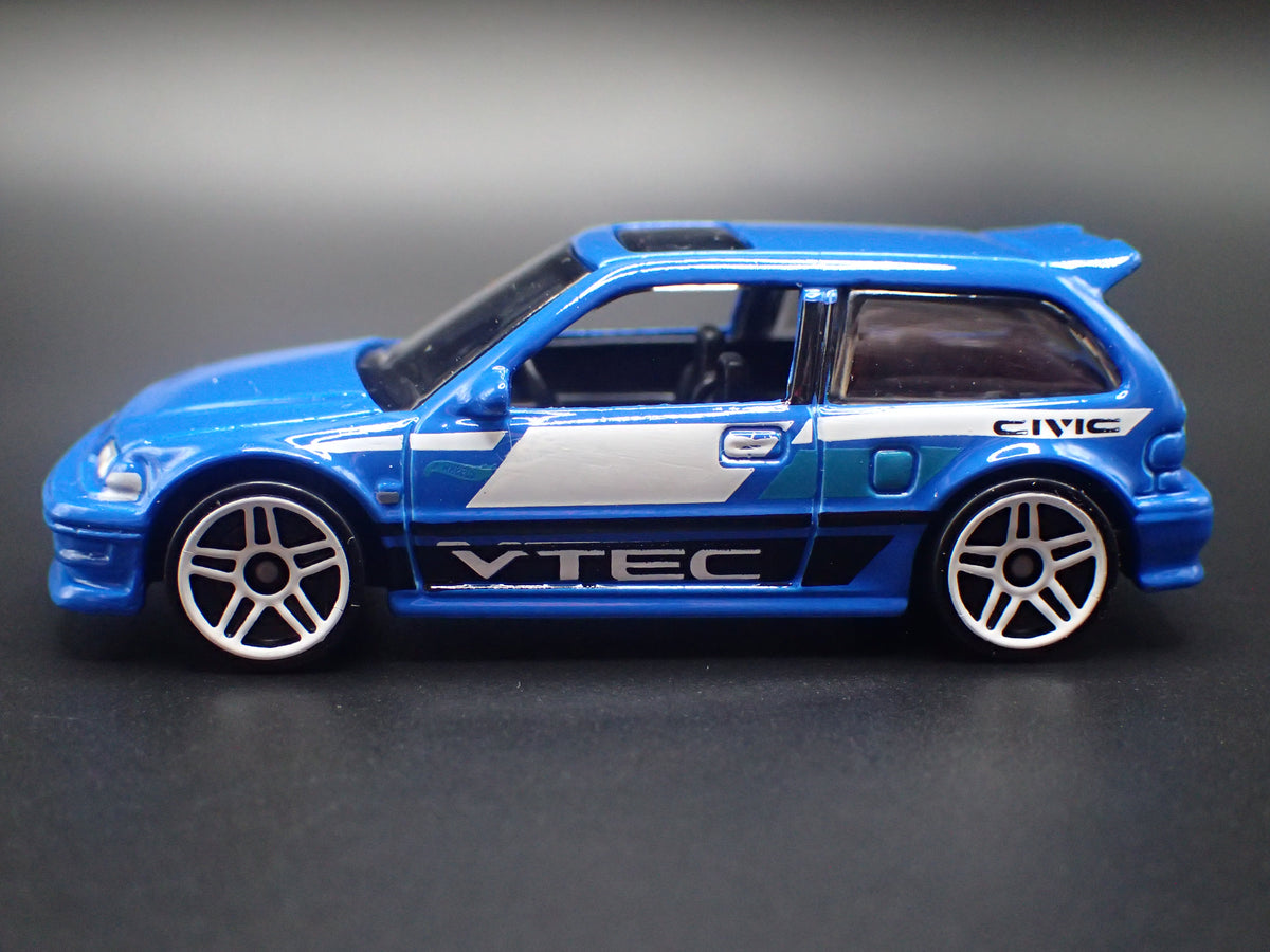 1987-1991 HONDA CIVIC EF HATCH 1:64 SCALE COLLECTIBLE DIORAMA DIECAST MODEL CAR