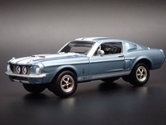 1967 67 FORD MUSTANG SHELBY GT500 RARE 1/64 SCALE DIORAMA DIECAST MODEL CAR