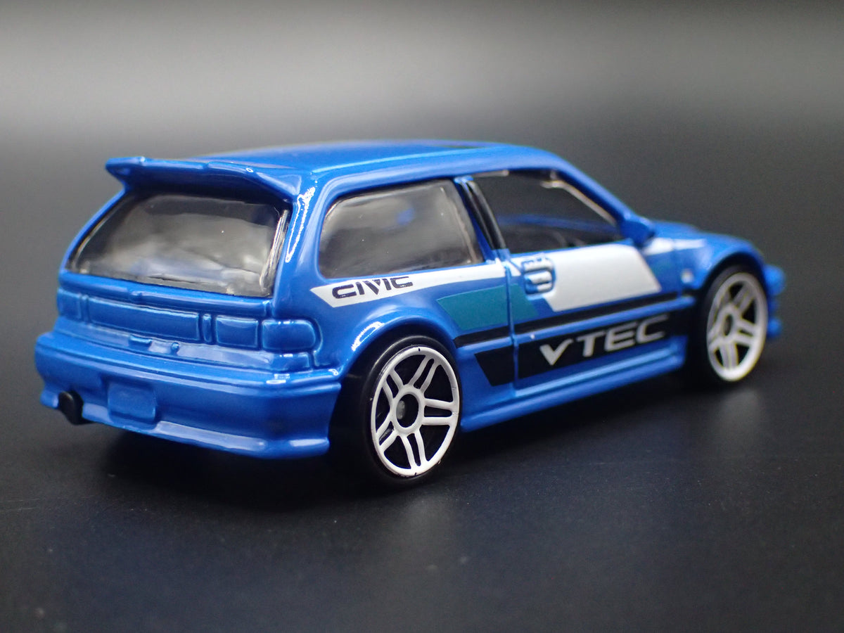 1987-1991 HONDA CIVIC EF HATCH 1:64 SCALE COLLECTIBLE DIORAMA DIECAST MODEL CAR