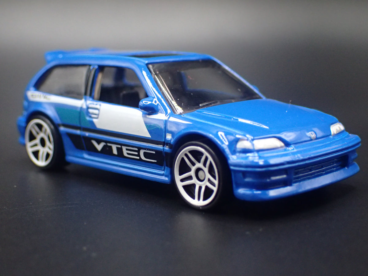 1987-1991 HONDA CIVIC EF HATCH 1:64 SCALE COLLECTIBLE DIORAMA DIECAST MODEL CAR