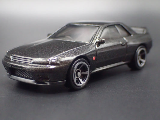 1989-1994 NISSAN SKYLINE GTR BNR32 R32 BLACK 1:64 SCALE DIECAST MODEL CAR