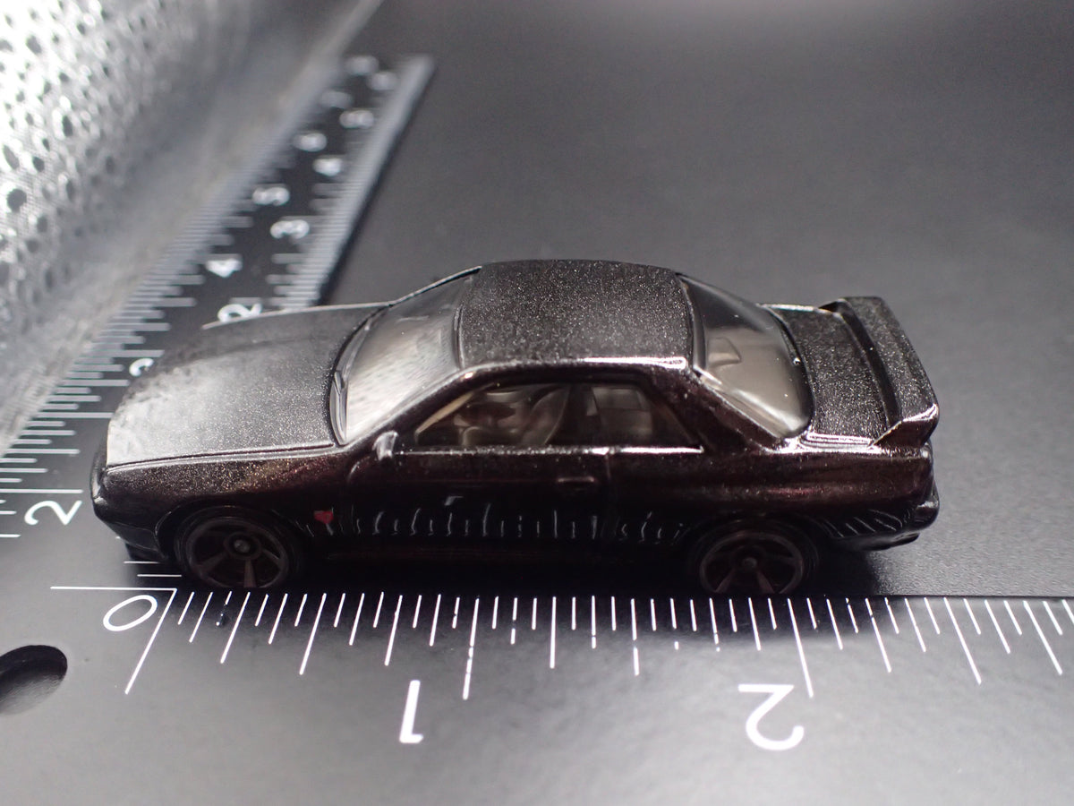 1989-1994 NISSAN SKYLINE GTR BNR32 R32 BLACK 1:64 SCALE DIECAST MODEL CAR