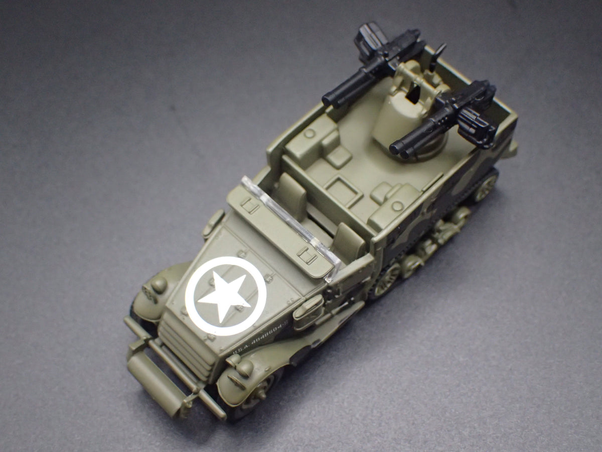 WWII M16 HALF-TRACK ARMY MILITARY RARE 1:87 SCALE COLLECTIBLE DIECAST MODEL