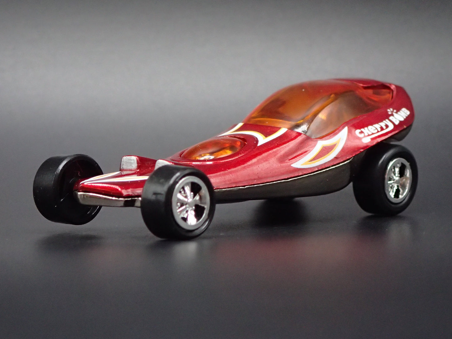 CHERRY BOMB DRAGSTER TOM DANIELS CUSTOM RED 1:64 SCALE DIECAST MODEL CAR