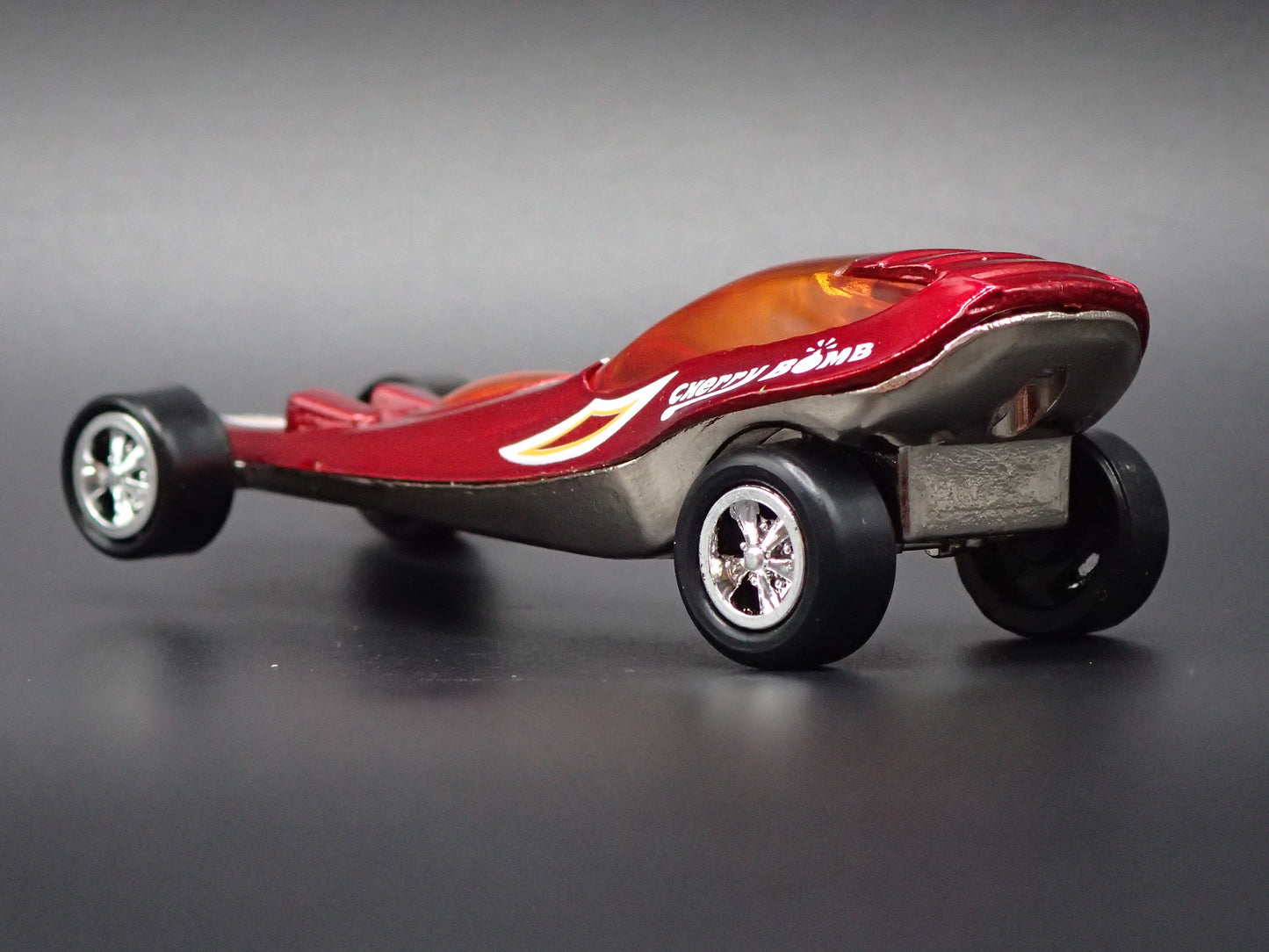 CHERRY BOMB DRAGSTER TOM DANIELS CUSTOM RED 1:64 SCALE DIECAST MODEL CAR