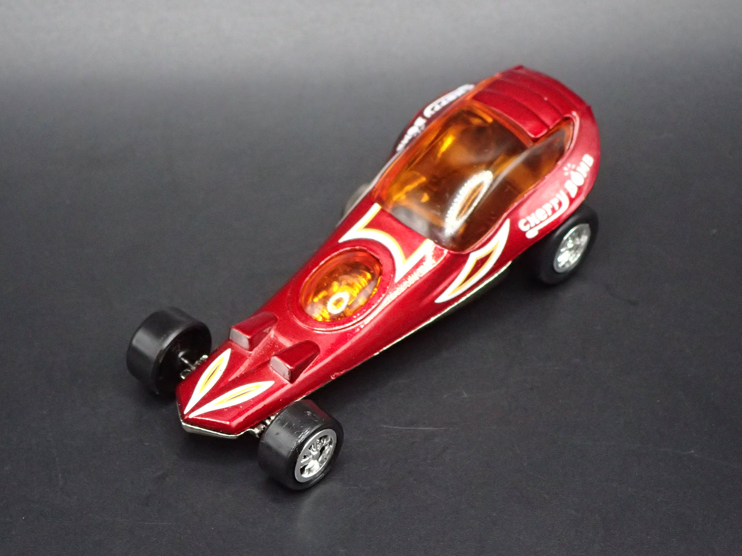 CHERRY BOMB DRAGSTER TOM DANIELS CUSTOM RED 1:64 SCALE DIECAST MODEL CAR
