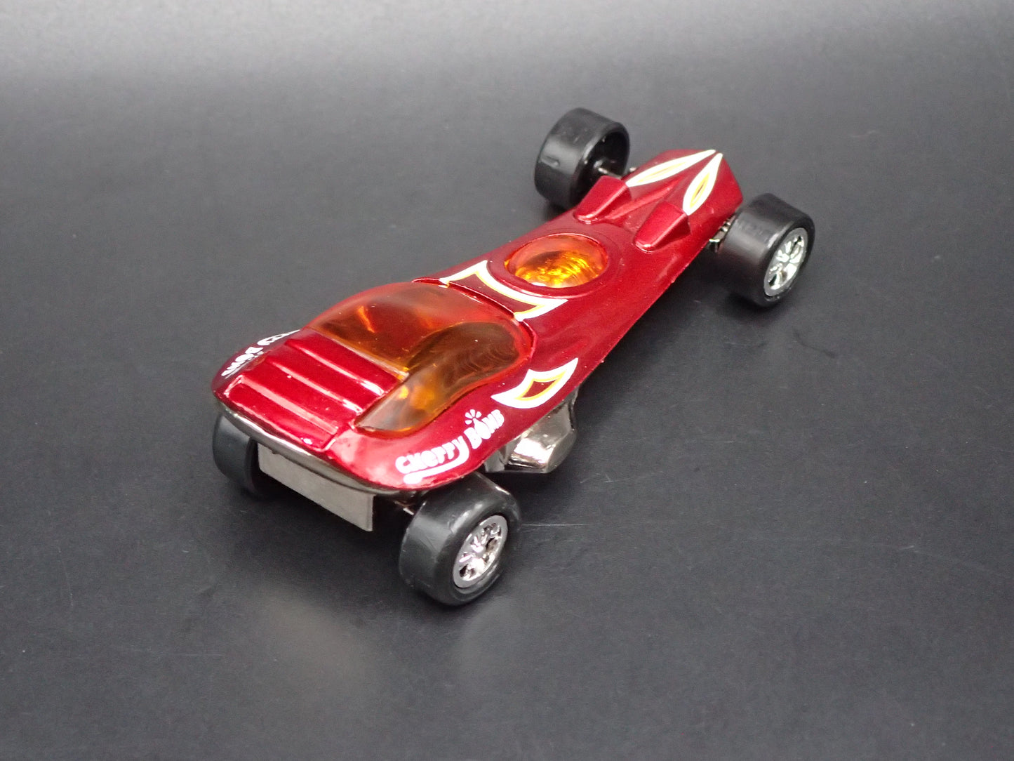 CHERRY BOMB DRAGSTER TOM DANIELS CUSTOM RED 1:64 SCALE DIECAST MODEL CAR