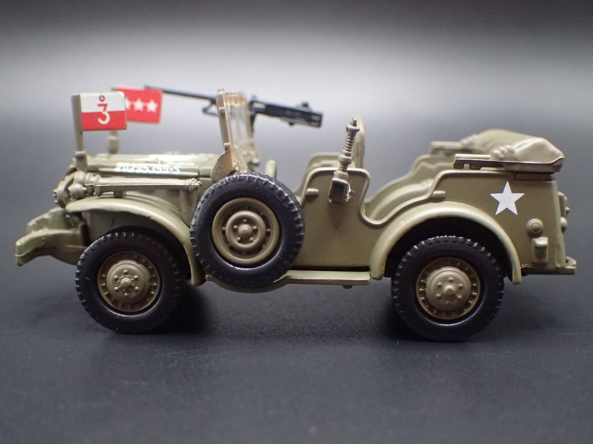 WWII DODGE WC57 COMMAND CAR ARMY MILITARY 1:64 SCALE DIECAST MODEL CAR