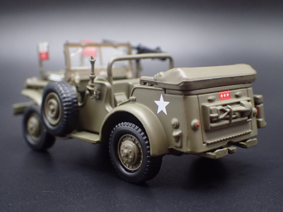 WWII DODGE WC57 COMMAND CAR ARMY MILITARY 1:64 SCALE DIECAST MODEL CAR