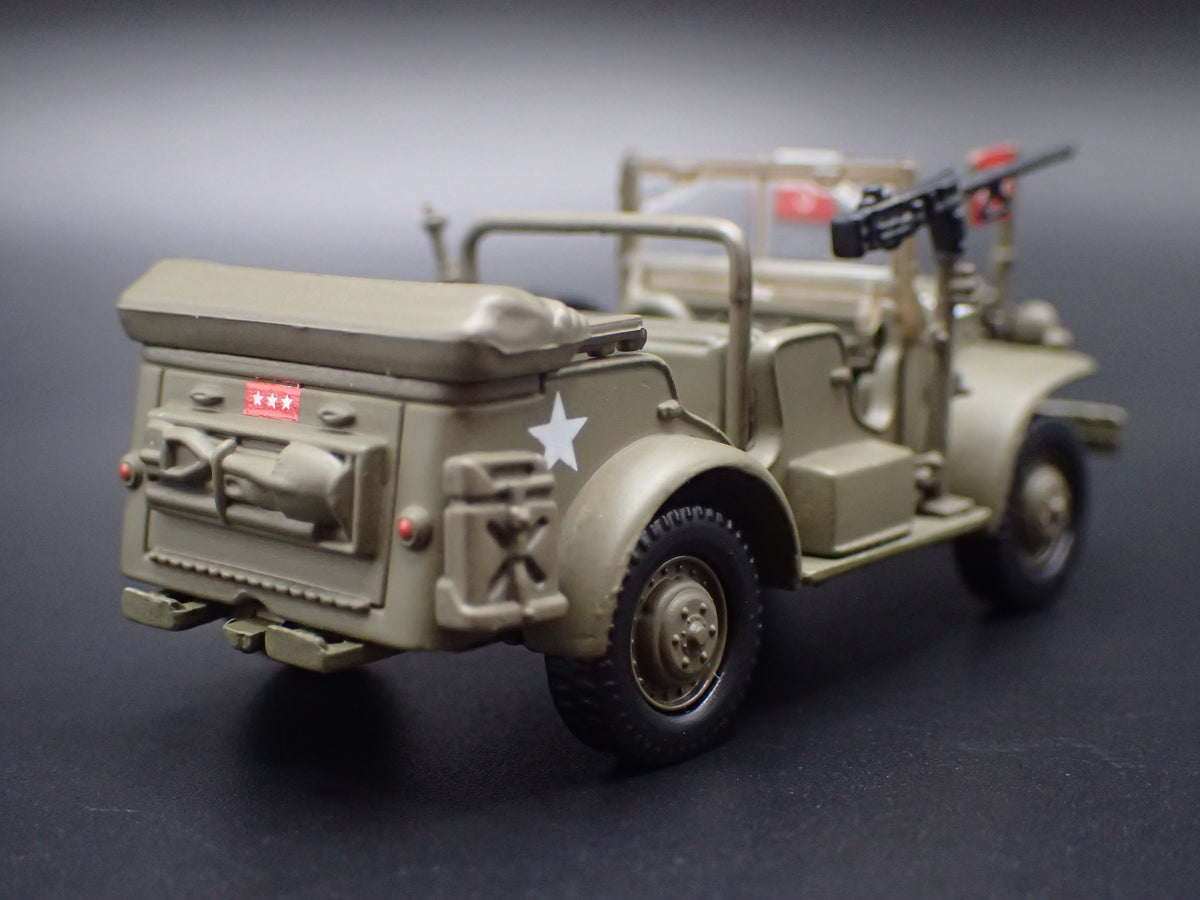 WWII DODGE WC57 COMMAND CAR ARMY MILITARY 1:64 SCALE DIECAST MODEL CAR