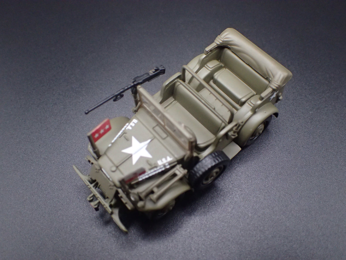 WWII DODGE WC57 COMMAND CAR ARMY MILITARY 1:64 SCALE DIECAST MODEL CAR