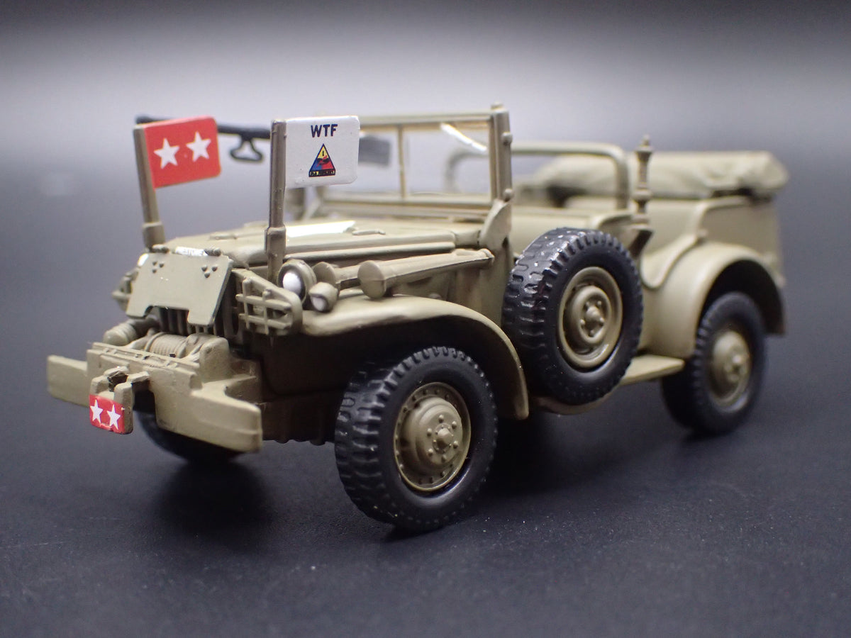 WWII DODGE WC57 COMMAND CAR ARMY MILITARY 1:64 SCALE DIECAST MODEL CAR