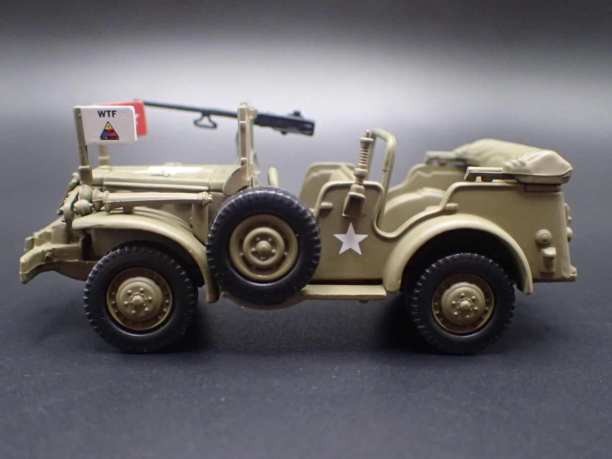 WWII DODGE WC57 COMMAND CAR ARMY MILITARY 1:64 SCALE DIECAST MODEL CAR