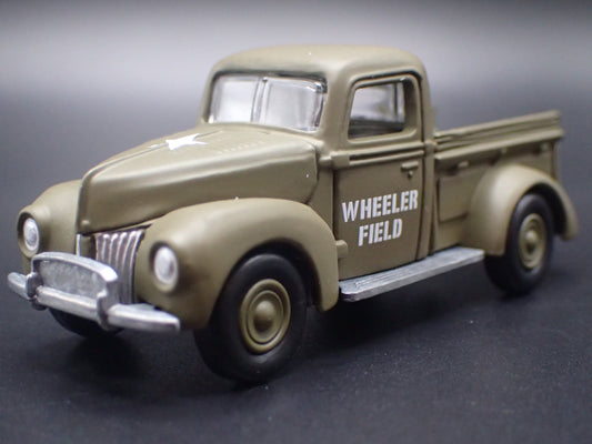 1940 40 FORD PICKUP TRUCK PEARL HARBOR 1:64 SCALE COLLECTIBLE DIORAMA DIECAST MODEL CAR