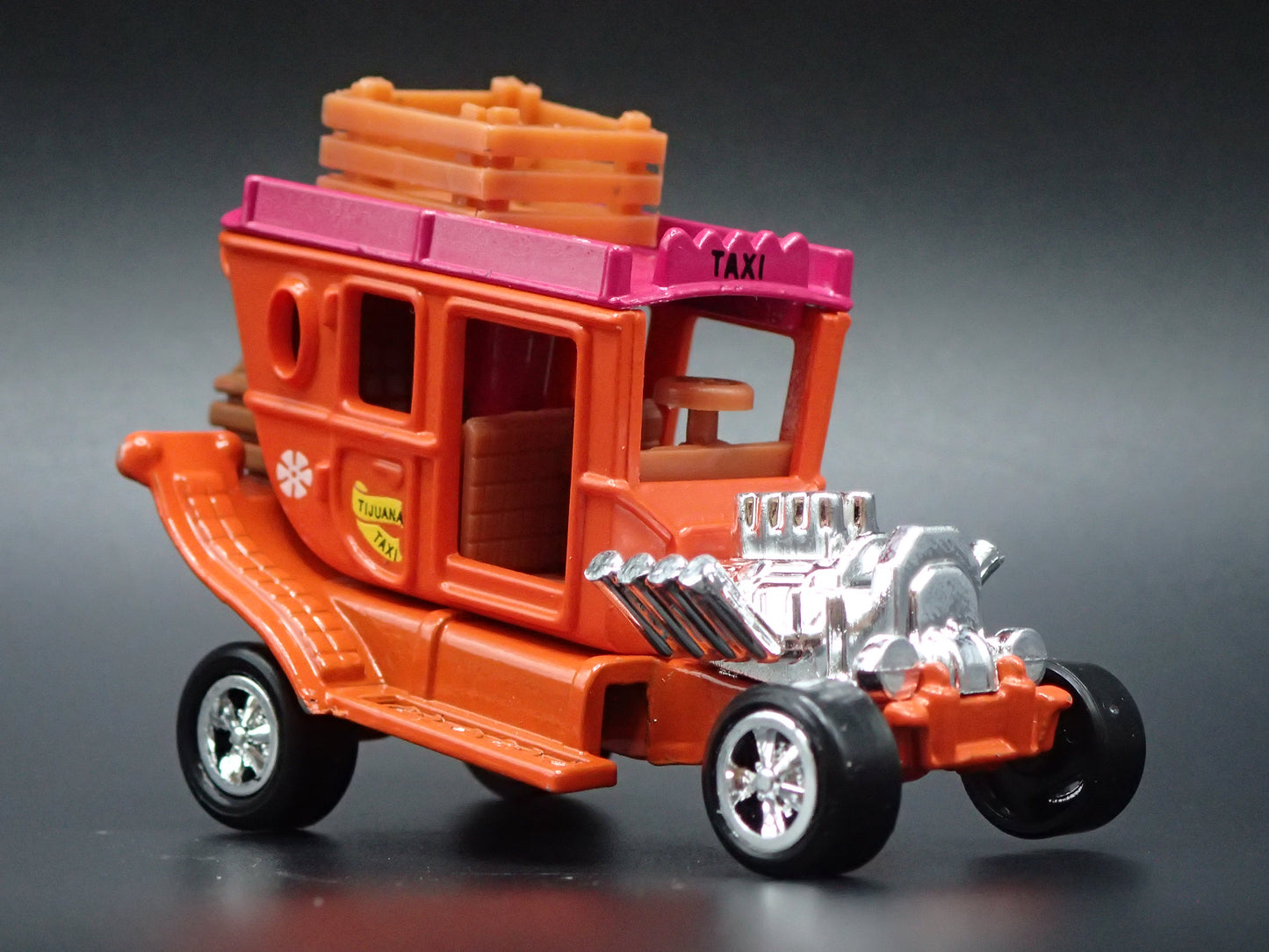 TIJUANA TAXI TOM DANIELS CUSTOM 1:64 SCALE COLLECTIBLE DIORAMA DIECAST MODEL CAR