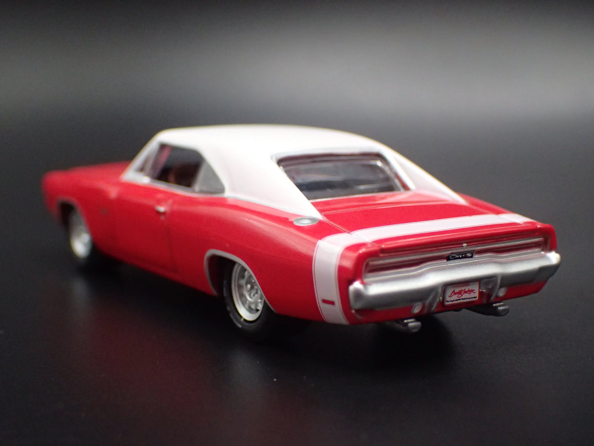 1970 70 DODGE CHARGER RT RED 1:64 SCALE COLLECTIBLE DIORAMA DIECAST MODEL CAR
