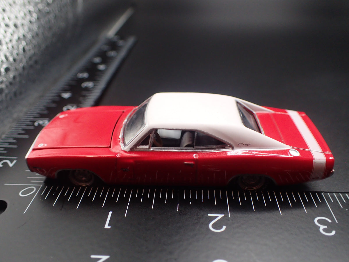 1970 70 DODGE CHARGER RT RED 1:64 SCALE COLLECTIBLE DIORAMA DIECAST MODEL CAR