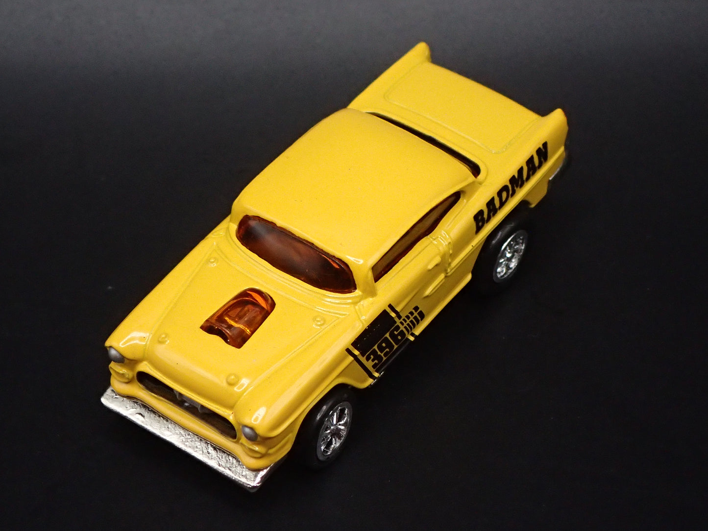 1955 55 CHEVY CHEVROLET BEL AIR BAD MAN 1:64 SCALE DIORAMA DIECAST MODEL CAR