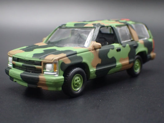 1997 97 CHEVY CHEVROLET TAHOE  COMMAND CUCV-II 1:64 SCALE LIMITED DIECAST MODEL CAR