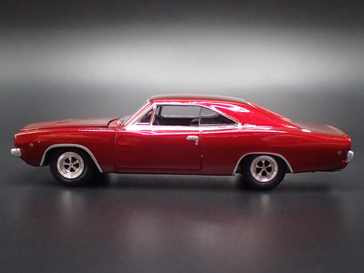 1968 68 DODGE CHARGER RED 1:64 SCALE COLLECTIBLE DIECAST MODEL CAR