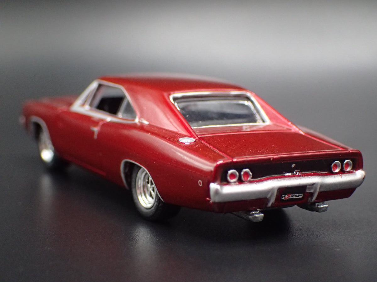 1968 68 DODGE CHARGER RED 1:64 SCALE COLLECTIBLE DIECAST MODEL CAR