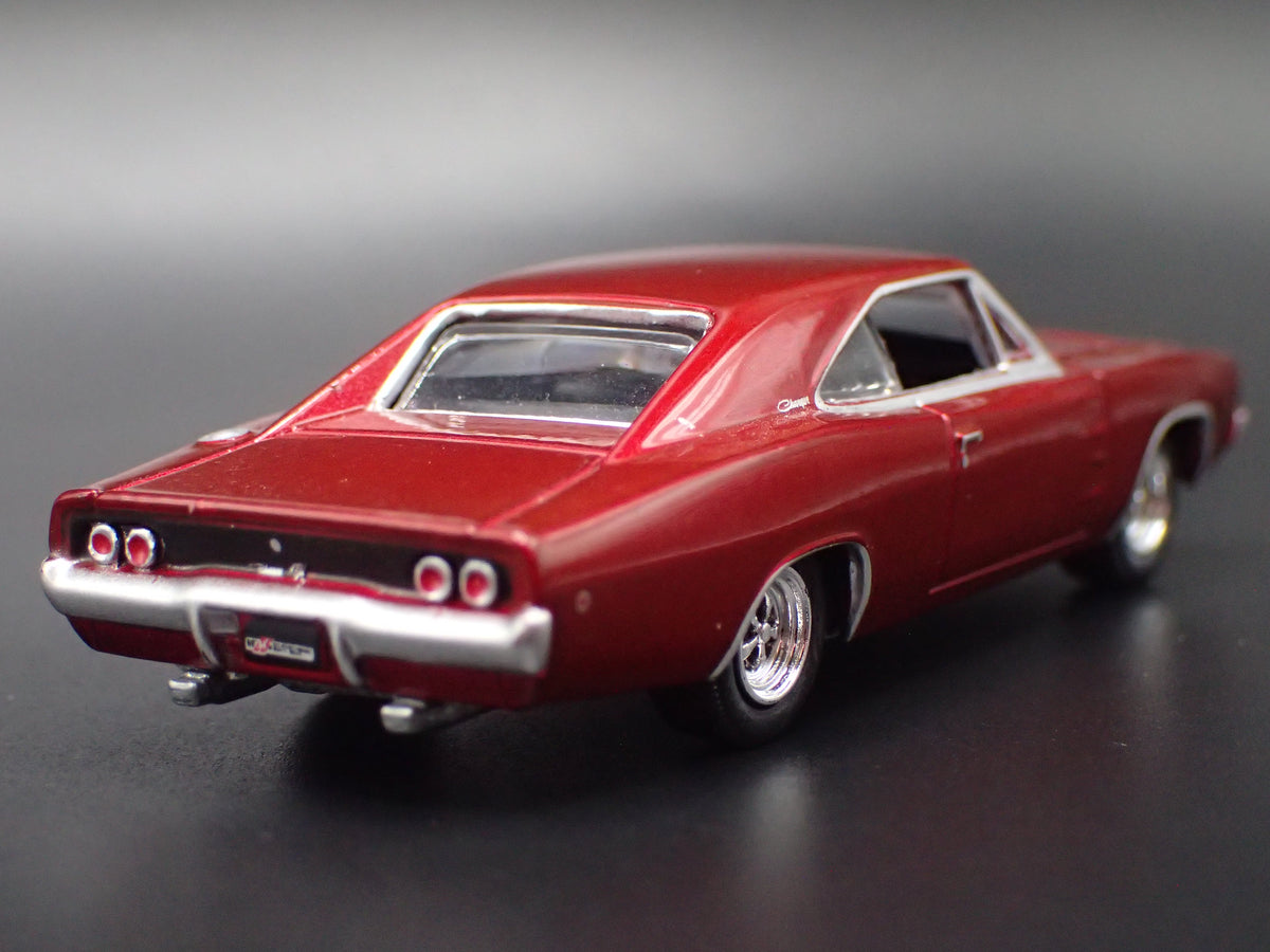 1968 68 DODGE CHARGER RED 1:64 SCALE COLLECTIBLE DIECAST MODEL CAR